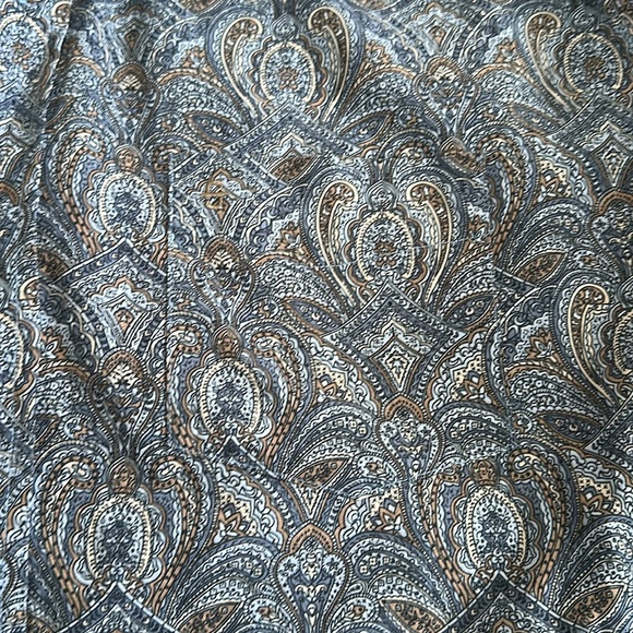 Stetson Blue Paisley Western Rodeo Shirt - Picture 4 of 4